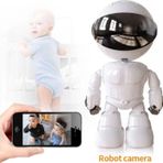 Teknomila 1080P Robot Görünümlü Wifi Ip Güvenlik Kamerası Kablosuz Gece Görüşlü