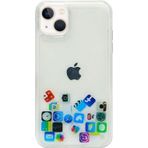 Teknomoda Apple Iphone 13 Kılıf Düz (simsiz) Sulu Ios Ikon Silikon (facebook )