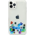 Teknomoda Apple Iphone 13 Pro Max Kılıf Düz (simsiz) Sulu Ios Ikon Silikon