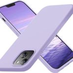 Teknomoda Apple Iphone 14 Kılıf Içi Süet Korumalı Silikon Lila Renk