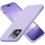 Teknomoda Apple Iphone 14 Pro Max Kılıf Içi Süet Korumalı Silikon Lila Renk