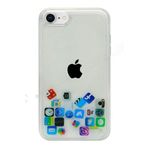 Teknomoda Apple Iphone 7 Plus Kılıf Düz (simsiz) Sulu Ios Ikon Silikon