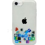 Teknomoda Apple Iphone 8 Plus Kılıf Düz (simsiz) Sulu Ios Ikon Silikon