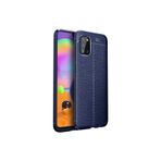 TEKNOMODA Samsung Samsung Galaxy A02S Kılıf Deri Görünümlü Slim Silikon ile uyumlu