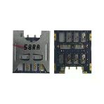 Teknonet General Mobile Discovery E3 Uyumlu Sim Kart Yuvası Nt-14469