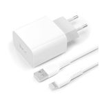 Teknonet TN-HCH06 Beyaz 10W 2100 mAh Lightning Kablo ve Şarj Aleti
