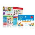 Teknookul Bilsem Mülakat Resim Sınavı Hazırlık Seti, 3'lü Resim Kitabı, 6-9 Yaş, Türkçe