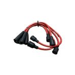 TEKNOPARTS Doğan Kartal Şahin Uyumlu Düz Motor Buji Kablosu Performans Kırmızı 7 mm 85007439