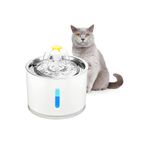 TEKNOPET Kedi Köpek Su Pınarı, Çelik Başlıklı, Otomatik Su Sebili, Otomatik Su Şelalesi,otomatik Su Kabı