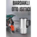 Teknorod Kettle Kapaklı Araç Içi Termos Tüm Arabalara Uyumlu Çakmaklık Girişli Su Isıtıcı Bardak