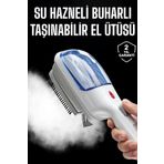 TEKNOROT Düzleştirici Buharlı Seyahat Ütüsü Askı Ütüsü Taşınabilir