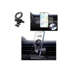 Teknosepetim Araç Içi Telefon Tutucu Havalandırmaya Uygun Iphone 11-12-13-14-15 Magsafe Manyetik Mıknatıslı ile uyumlu