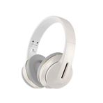 teknosepetim Bluetoohtlu Kulaklık Şık Tasarım Extra Bass Katlanır Kablosuz Kulaklık 5.1 Bt Yüksek Bass Air Stereo Max (beyaz)