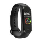 Teknosepetim M4 Akıllı Bileklik Saat Watch Band Kalp Ritim Koşu Spor Uykutakip, Nocolor-C1Ed9F6F