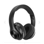 teknosepetim P68 Katlanabilir Bluetooth Kablosuz Kulak Üstü Streo Wireless Aux Girişli Mikrafonlu Extra Bass Kulaklık (siyah)