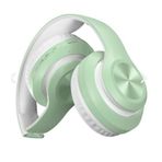 teknosepetim P68 Katlanabilir Bluetooth Kablosuz Kulak Üstü Streo Wireless Aux Girişli Mikrafonlu Extra Bass Kulaklık (yeşil)