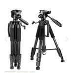 teknosepetim Profesyonel Telefon ve Fotoğraf Makinesi Uyumlu 175cm 360°Dönebilen Taşıma Çantalı 3 Kademeli Tripod