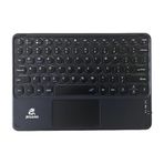 teknosepetim Şarj Edilebilir Bluetooth Klavye TouchPad Özellikli İnce Ergonomik Klavye Tüm Tablet Ve Bilgisayar İçin Uygun Klavye 150 saat Süreli Klavye (siyah)