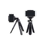 Teknosepetim Taşınabilir Portatif Aksiyon Kamera Telefon Yükseklik Yön Ayarlı Mini Tripod 28 Cm Siyah