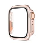 Teknosepetim Watch 44 MM Ultra 49 MM Benzeten Dönüştürücü Ekran Koruyucu Kasa Watch Ultra Görünümlü ROSE Kasa