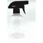 TEKNOSER Şeffaf Boş Plastik 500 Ml Tombul Sprey Şişe
