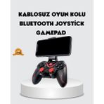 Teknoşık Bluetooth Gamepad Kablosuz Oyun Kumandası Tek Destekli - Çok Renkli