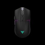 Teknoteg - Rsr - Gamdıas Hades M3, Rgb Aydınlatma, Kablosuz, Bluetooth ve Kablolu Bağlantı, 7 Tuşlu, Şarj Edilebilir, Type-C, Gaming Mouse, 10000DPI, Siyah - Çok Renkli