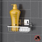 Teknotel Easyfıx Yapıskanlı Tek Katlı Banyo Rafı Krom Ef241