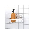 Teknotel Tek Katlı Vakumlu Banyo Duş Rafı Krom Dm241 Krom