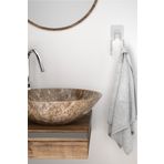 Teknotel Yapışkanlı 2 Adet Kancalı Banyo Askısı Krom St236
