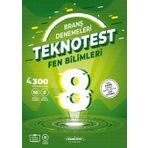 Teknotest Yayınları - 8. Sınıf Fen Bilimleri Branş Denemeleri