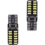 Teknotik T10 Dipsiz W5W 24 LED Beyaz Park Ampulü 2ADET Güçlü Işık
