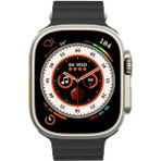 Teknotopia Watch 8 Ultra Series Akıllı Saat Bluetooth Nfc Sesli Arama Bildirim Kablosuz Şarj Türkçe - Siyah