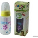 Teknotrust 150ML Pp Plastik Biberon Renkli, Hafif ve Sağlam, Güvenle Kullanım - Açık Kahverengi