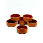 Teknotrust 6'lı Toprak Güveç - 1,5 x 11 cm