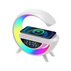 Teknotrust BLUETOOTH G HOPARLÖR RGB LED IŞIKLI SPEAKER ALARM SAAT FM RADYO AUX USB SD KART WİRELESS ŞARJ
