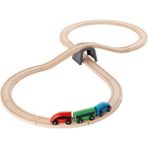 Teknotrust Çok Renkli Lıllabo Tren Seti, Çok Renkli 1+ 3+ Yaş - Ahşap Desenli - 0