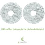 Teknotrust Gri 2'li Mop Bezi Seti, Robot Süpürge Için Uyumlu ve Temizliğe Yardımcı - Seçenek 1