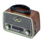 Teknotrust Kahverengi Everton Rt-301 Nostalji Bluetooth Şarjlı Radyo Usb Sd Mp3 Player 2 Yıl