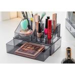 Teknotrust Makyaj ve Kozmatik Düzenleyici Çekmece İçi Düzenleyici 3 Çekmeceleri Sefaf - 02 Burgundy Deluxe