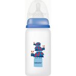 Teknotrust Mavi Uğurböceği Desenli 125 ml Pp Biberon, Şık ve Kullanışlı Tasarım - Ahşap - Ceviz