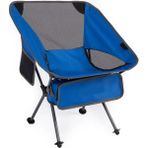 Teknotrust Mini Kamp Sandalyesi - Mavi - 6456 Ecorce Tube Marron - Polyester