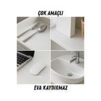 teknotrust Şeffaf Kaydırmaz Eva Dolap Çekmece Raf Örtüsü 45x300 Cm Buzdolabı İçi Kaymaz Koruyucu Organizer