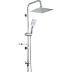 Teknotrust Tekno Trust Delta 400D Çift Başlı Sürgülü Duş Seti .01.01