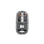 teknotrust YeniNesil Taşınabilir Kablosuz Bluetooth Şeffaf Mouse Şarjlı Sessiz Tıklama Tablet Telefon PC Uyumlu