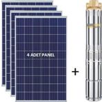 Teknovasyon Arge 275 Watt 4 Adet Güneş Paneli ve Dc Solar Pompa