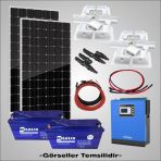 Teknovasyon Arge Güneş Enerjisi Karavan Solar Paketi 3 KVA Mppt İnverter 330 W Güneş Paneli