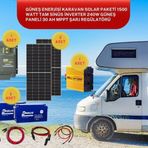 Teknovasyon Arge Güneş Enerjisi Karavan Solar Paketi 30 Ah Mppt İnverter 250W Güneş Paneli