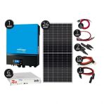 Teknovasyon Arge Güneş Enerjisi Solar Paketi 11Kva İnverter 550 Watt Güneş Paneli 48V 100 Amper Lityum Akü