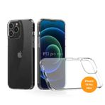 Teknoway iPhone 13 Pro Max Sararmaz Şeffaf Silikon Kılıf